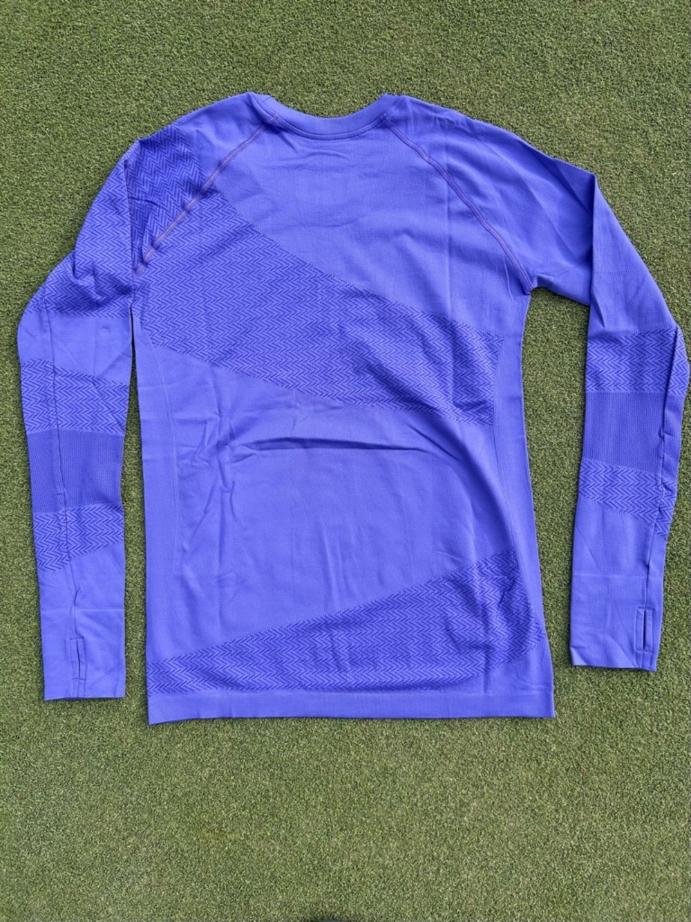 Oiselle Long Sleeve Tee, Size L - Picture 3 of 5